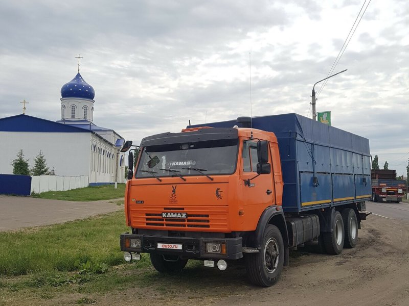 Дагестанские КАМАЗЫ зерновозы