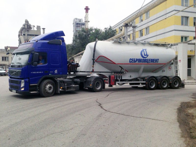 Вольво цементовоз 2021