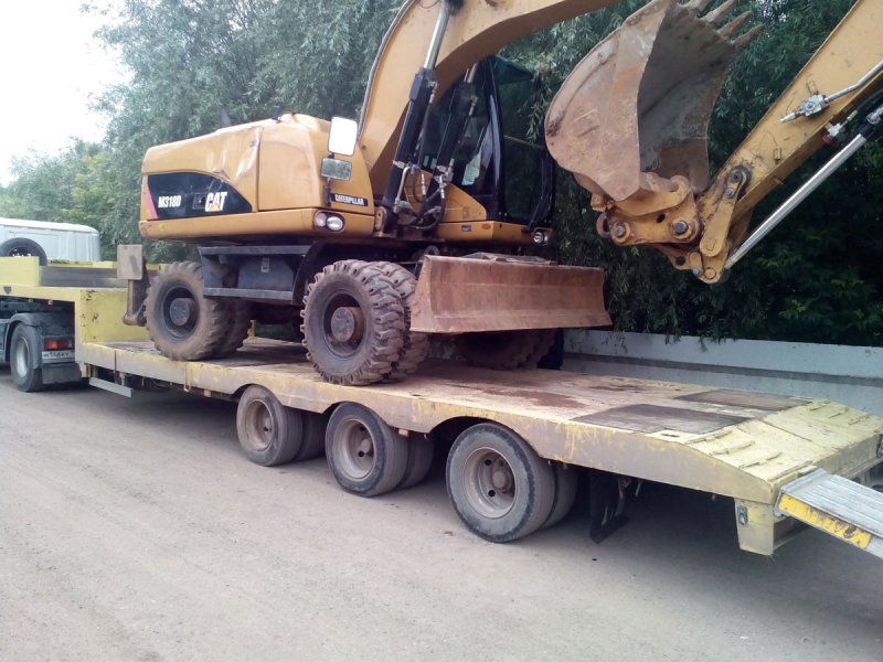 Хендай 290 на трале