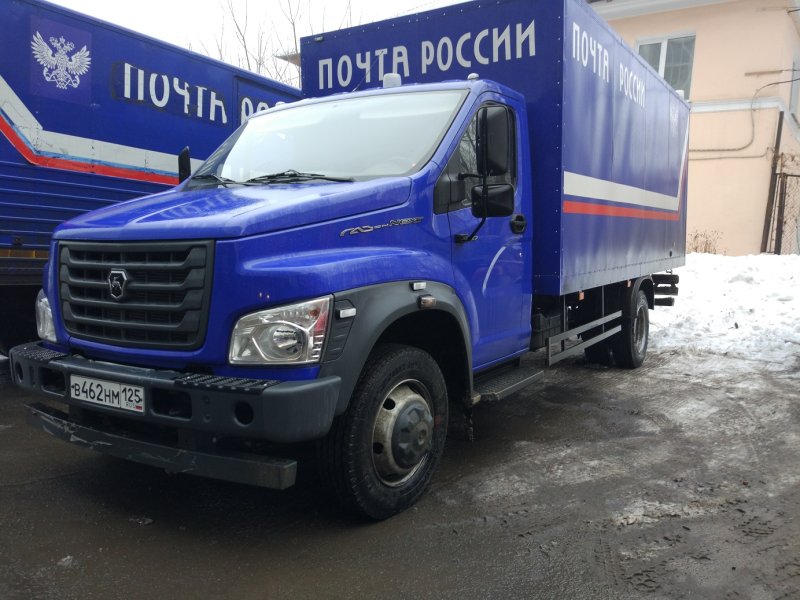 Почтовая машина газон Некст