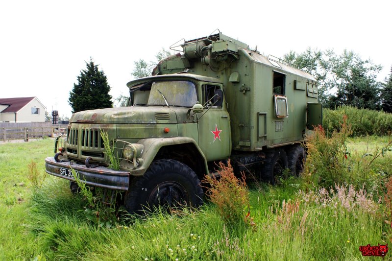 ЗИЛ 131 военный с кунгом