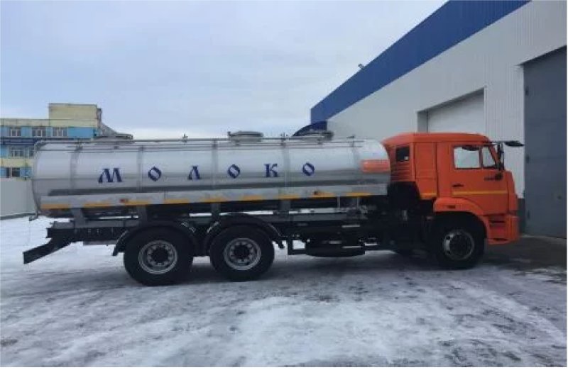 Молоковоз 12 куб. На шасси КАМАЗ 65115