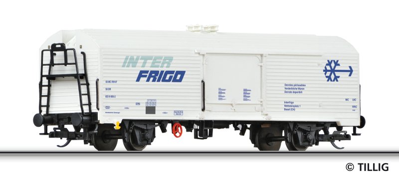 Tillig Modellbahnen GMBH & co. вагон-рефрижератор, 14108, TT