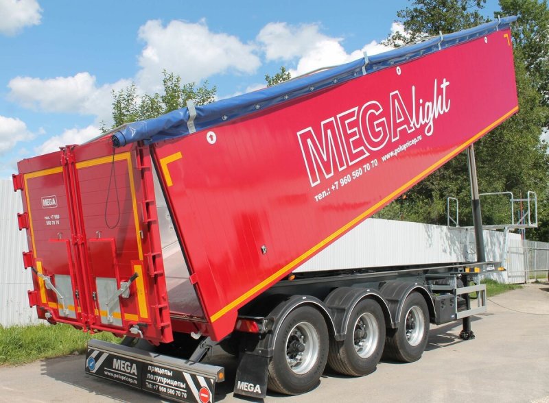 Полуприцеп самосвальный Mega MNW 3
