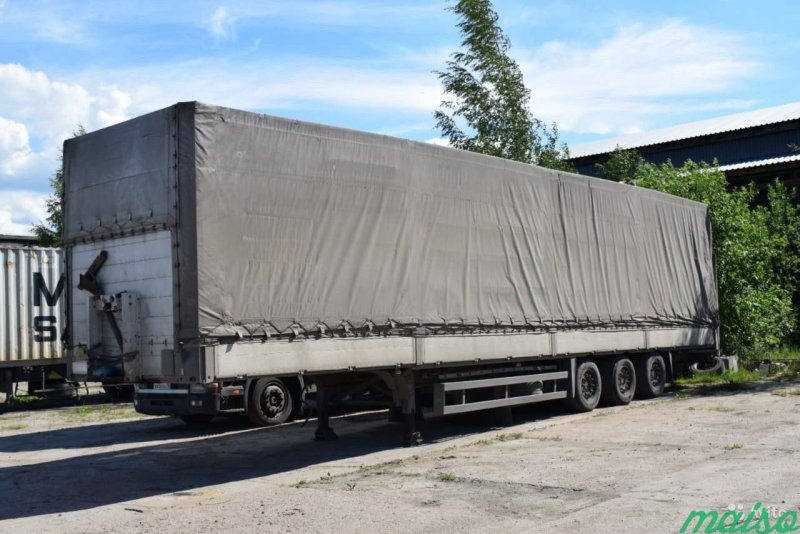 Полуприцеп мега 120 кубов низкорамный