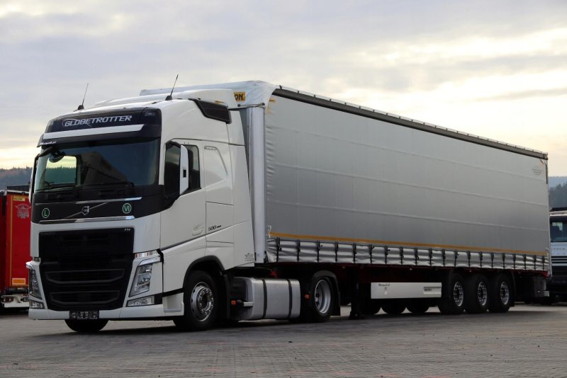 Volvo FH 500 Euro 6 с полуприцепом