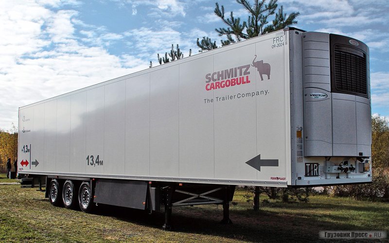 Длиномер Mercedes 1840 + прицеп Schmitz Cargobull
