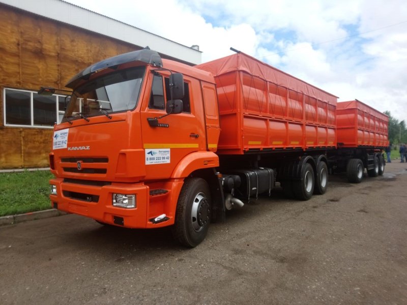 КАМАЗ 65115 зерновоз