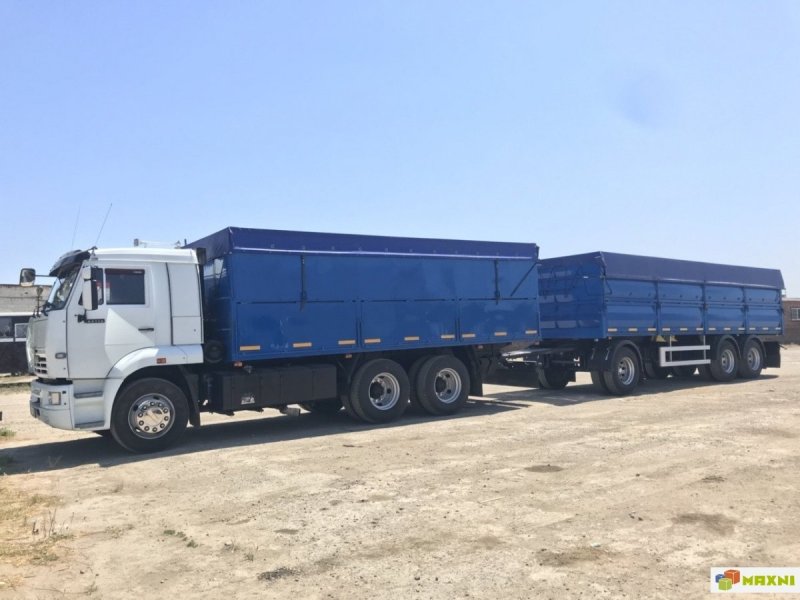 КАМАЗ 53215 С прицепом