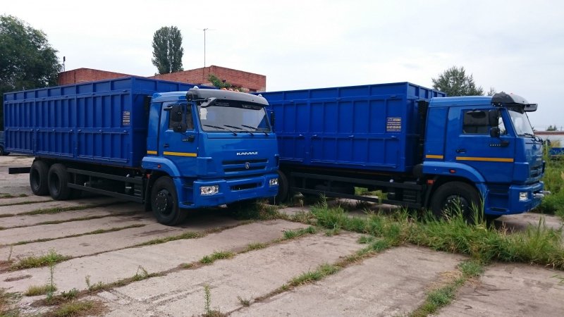 КАМАЗ МАЗ зерновозы