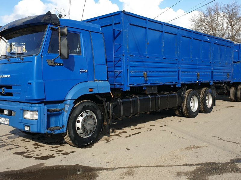 КАМАЗ 65117 зерновоз