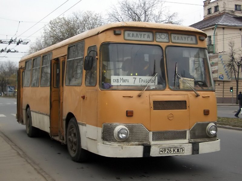 ЛИАЗ 677 В Калуге