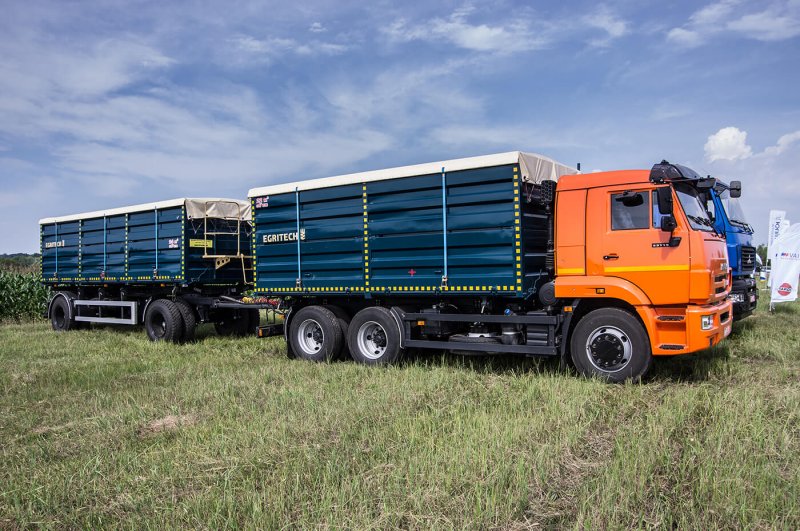 КАМАЗ 65115 зерновоз