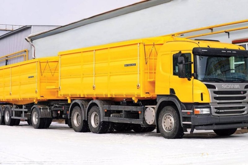 Scania p6x400 зерновоз