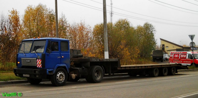 Каз-608в седельный тягач