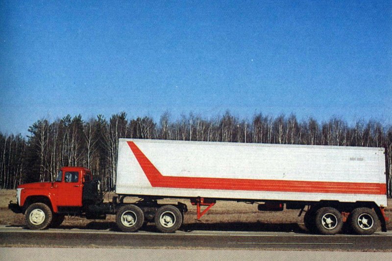 ЗИЛ 133 седельный тягач