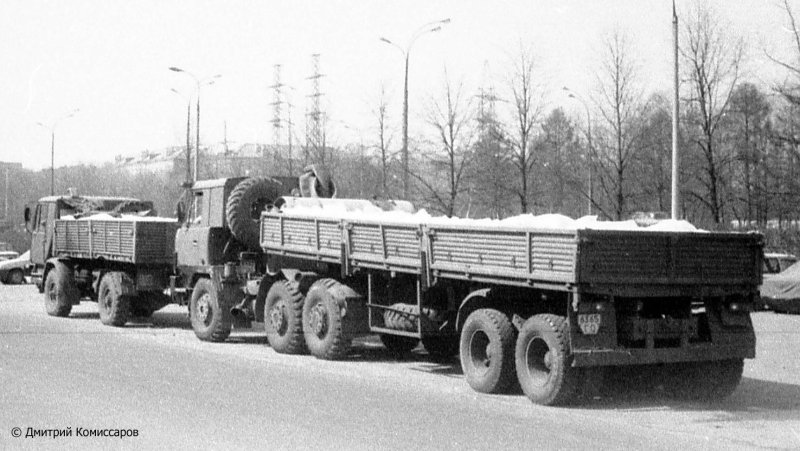 Татра 815 с полуприцепом
