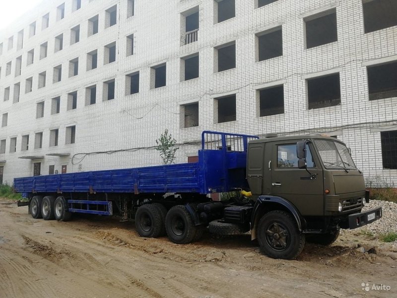 Длинномер бортовой КАМАЗ