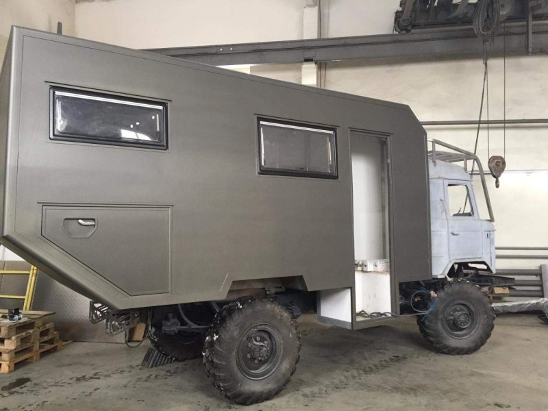 ГАЗ 66 кунг дом на колесах