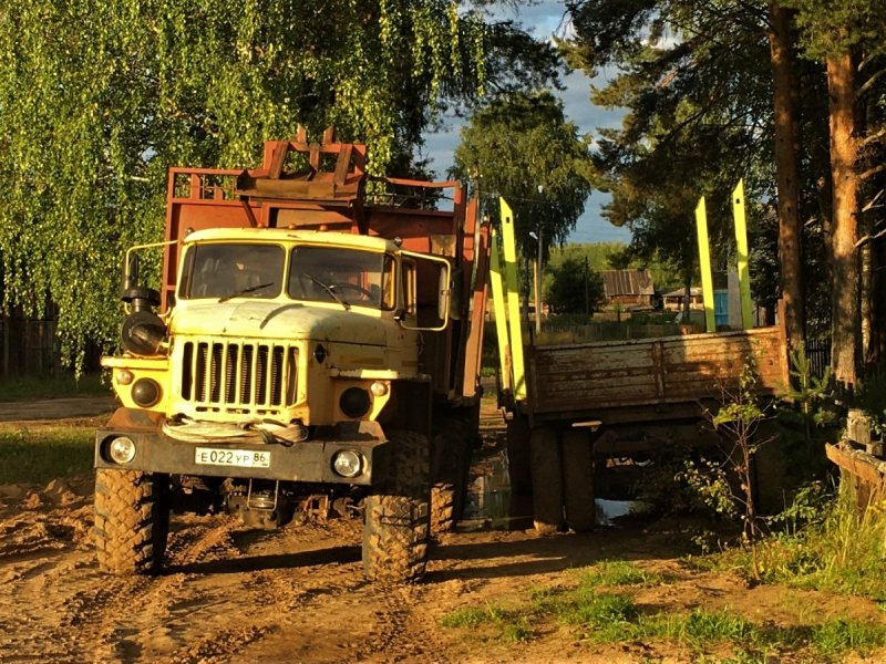 ГАЗ 66 лесовоз