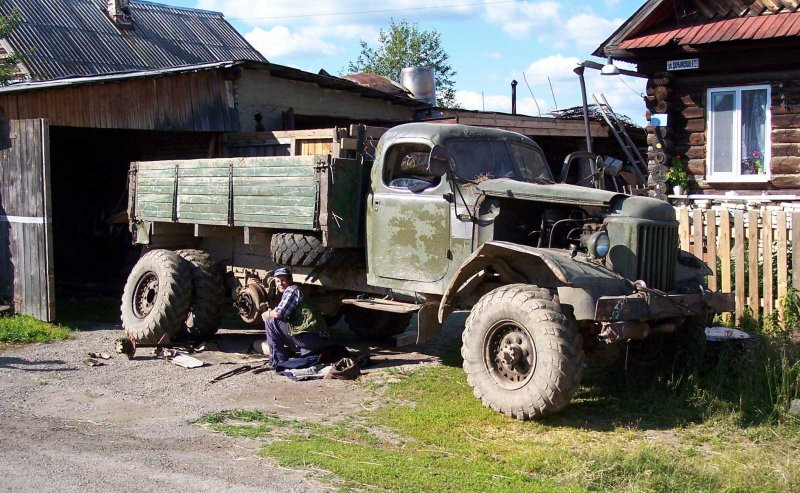 ЗИЛ 157 С кабиной ЗИЛ 131