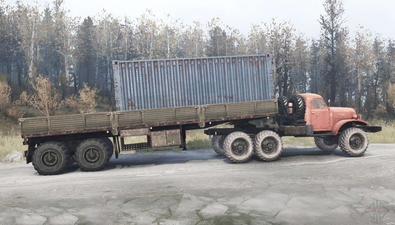 Бортовой полуприцеп для ЗИЛ 157квд