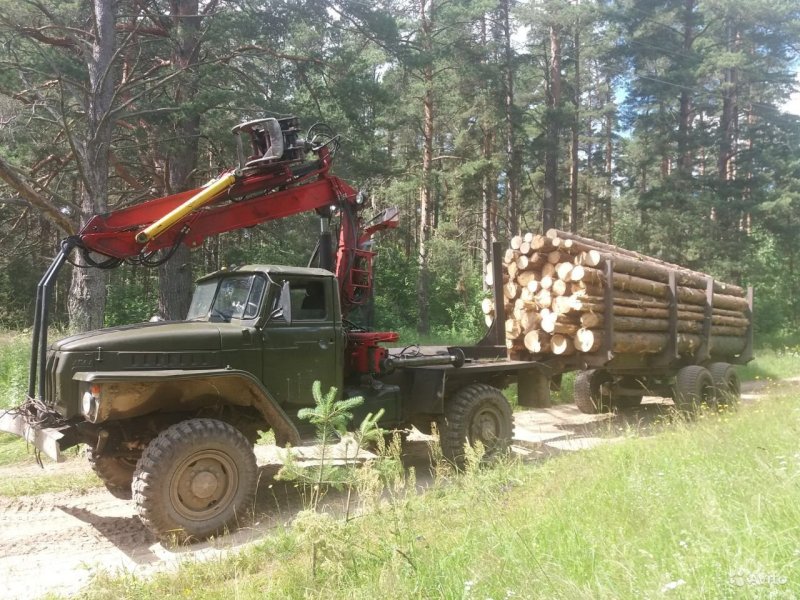 ГАЗ 66 лесовоз сортиментовоз
