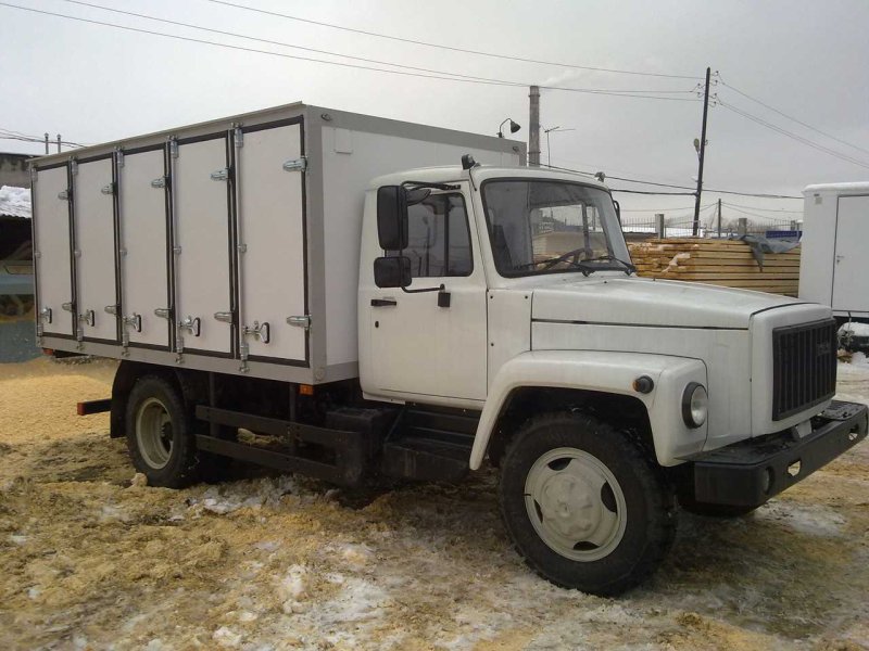 Хлебный фургон ГАЗ 3307 3309