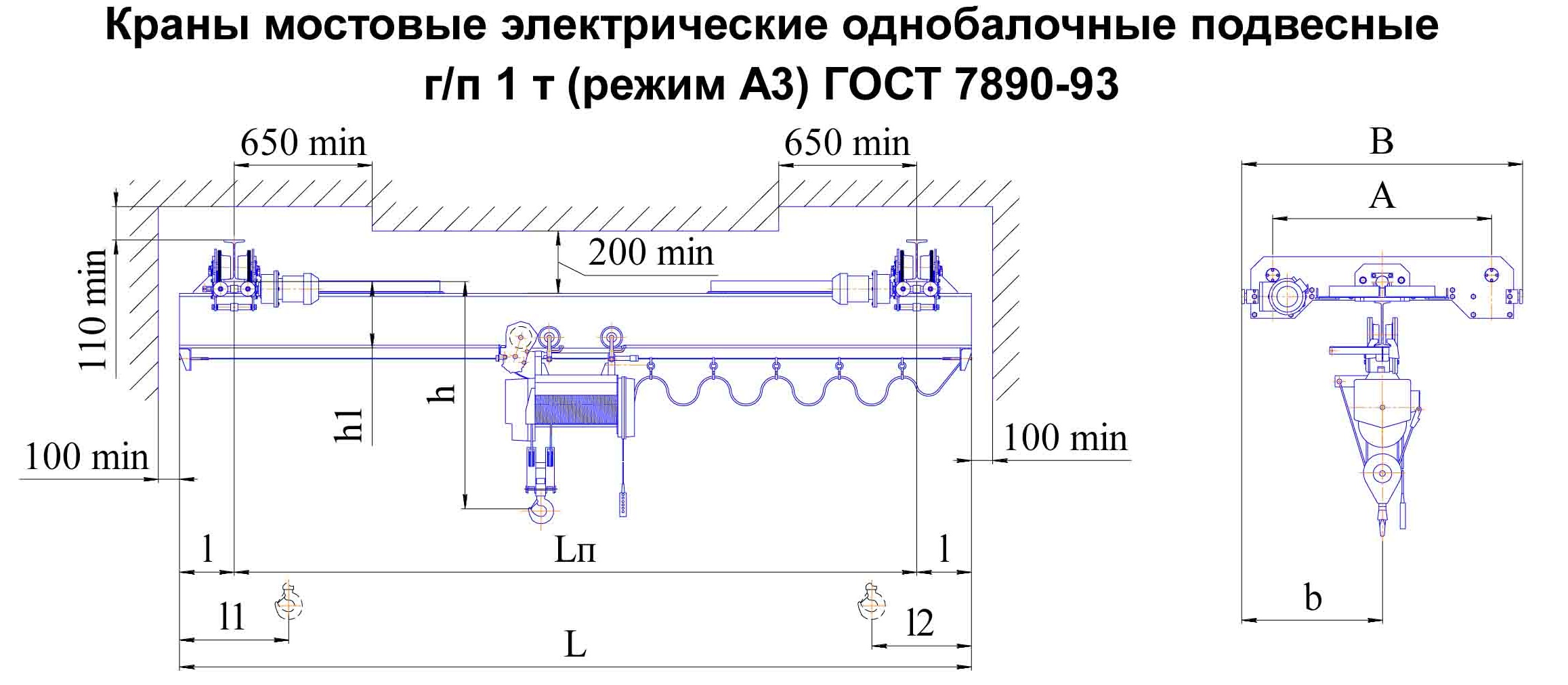 Схема подключения радиоуправления кран балки