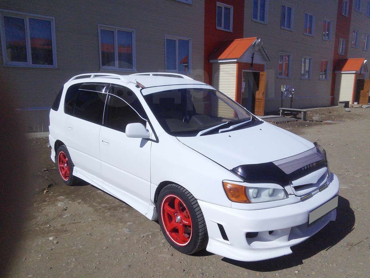 Дром сбк. Toyota ipsum 1998 Tuning White. Обвес Тойота Ипсум 10. Toyota ipsum обвес. Toyota ipsum 1998 Tuning.