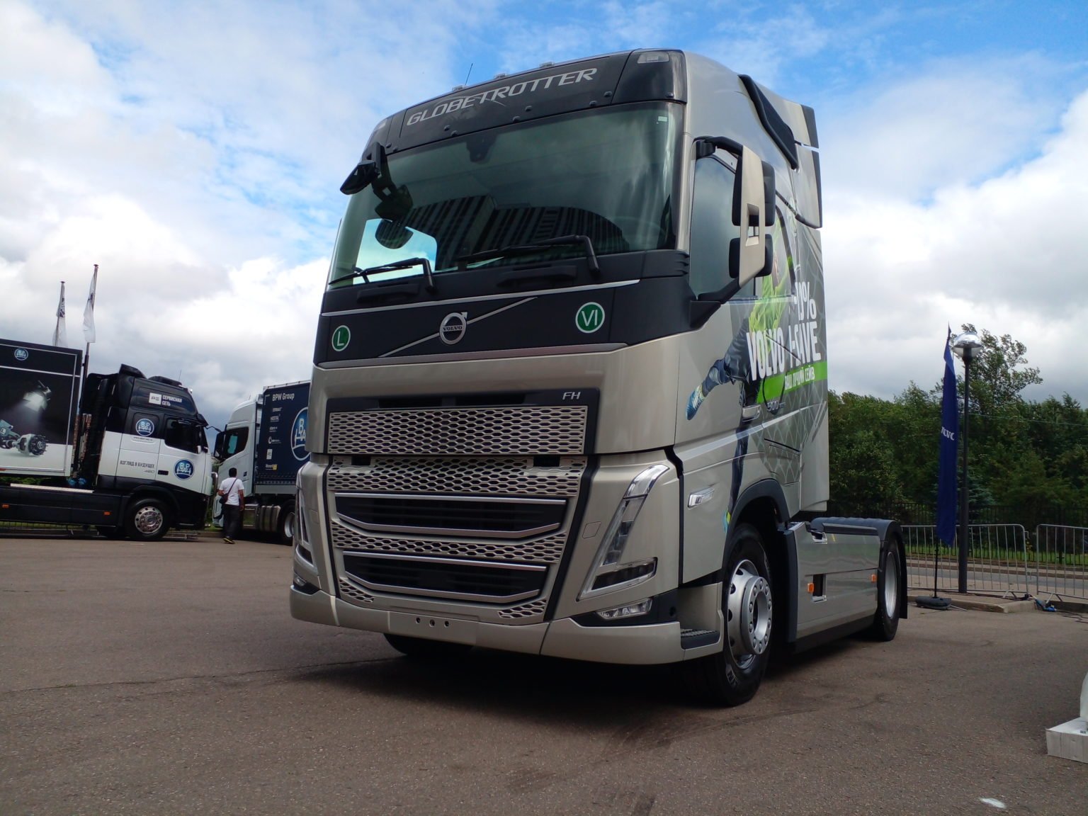 Volvo FH Euro 6 Р·РµР»РµРЅС‹Р№