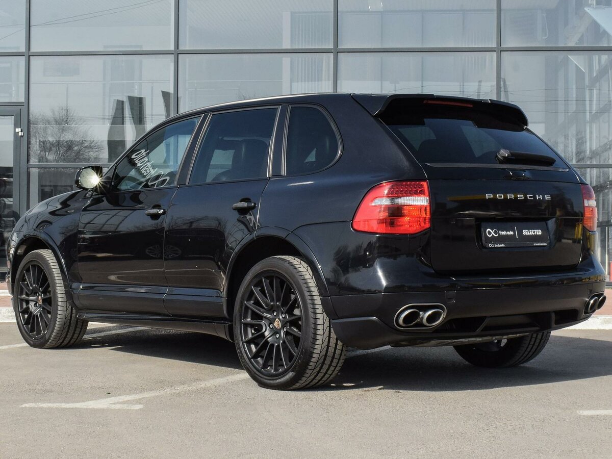 Porsche Cayenne GTS 2008 черный