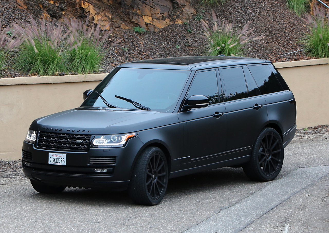 Land Rover range Rover Sport черный