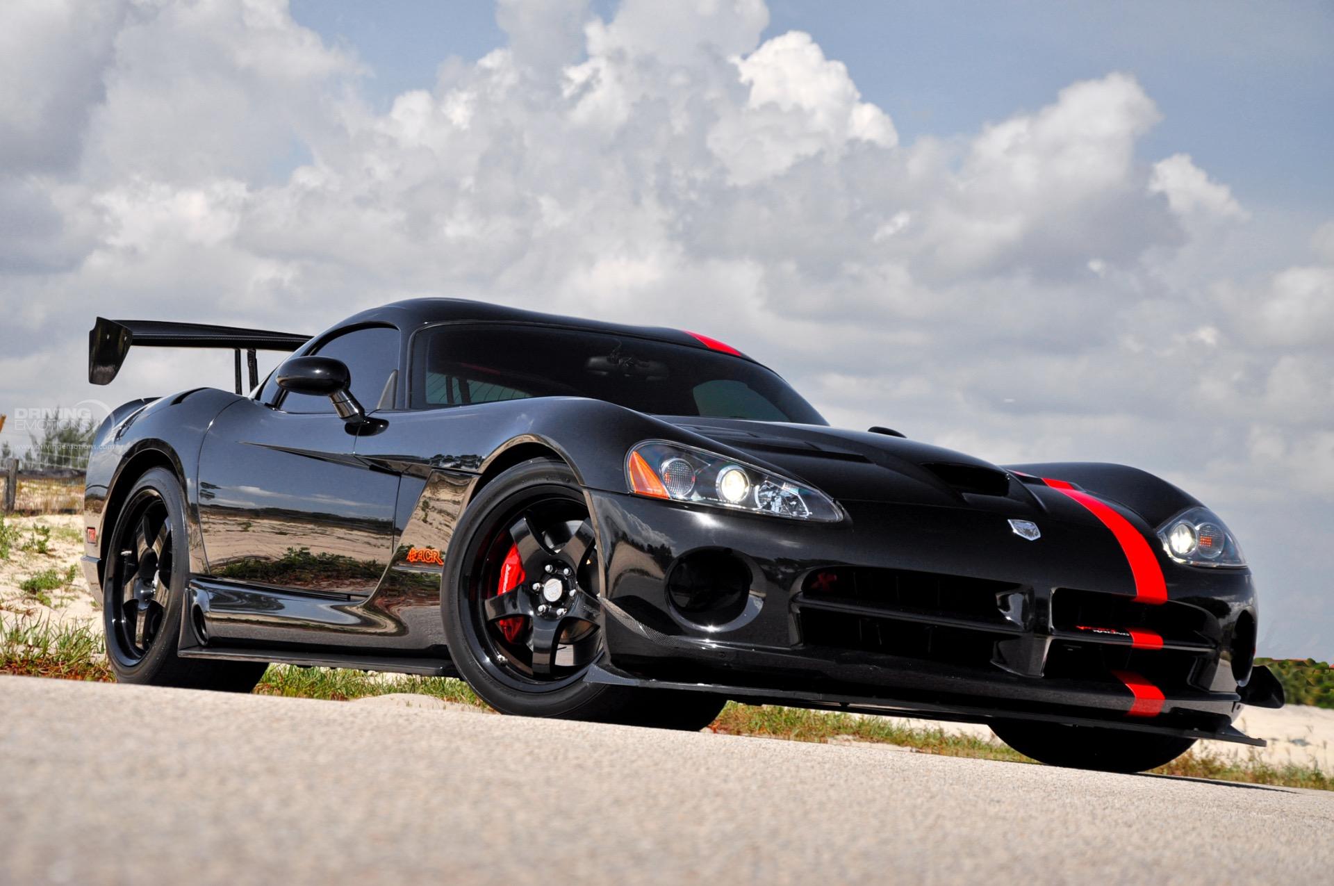 Dodge Viper ACR чёрный