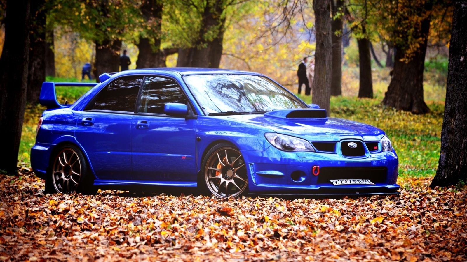 Subaru Impreza WRX STI 2007 киберпанк