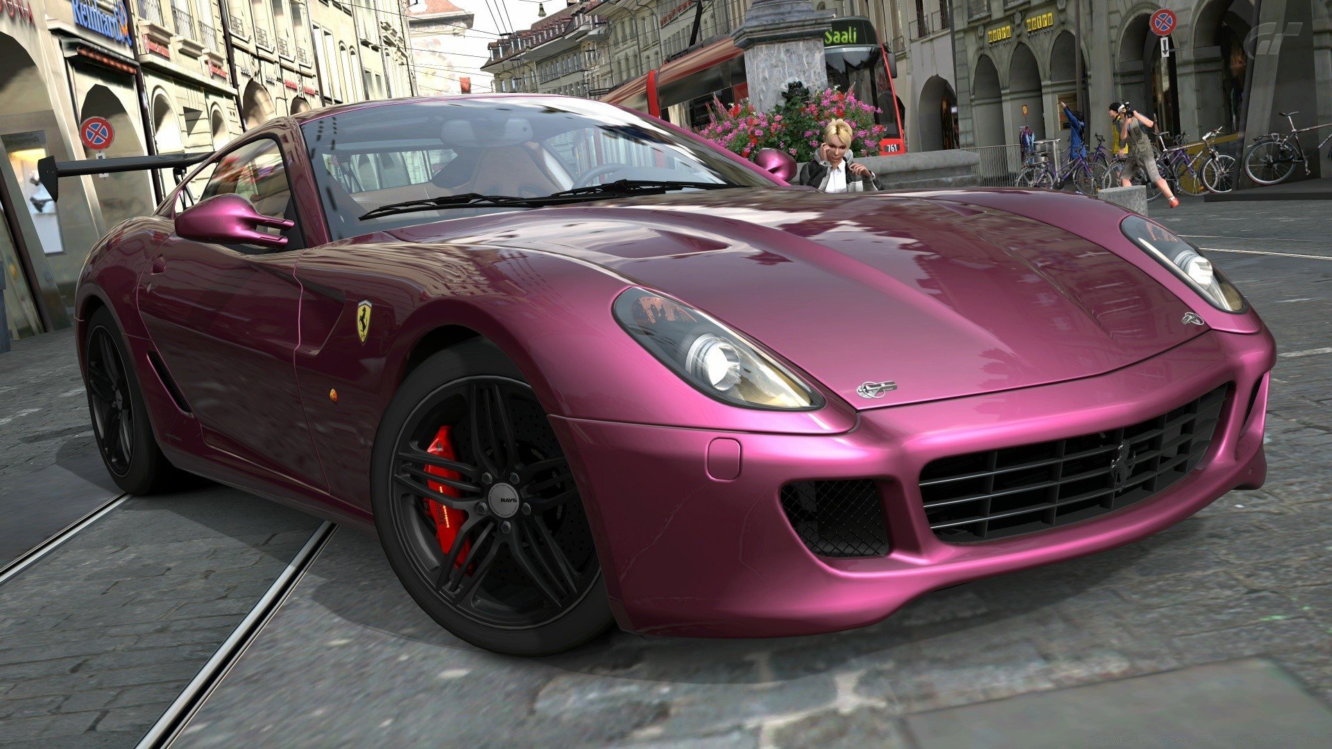 Ferrari 599 Purple