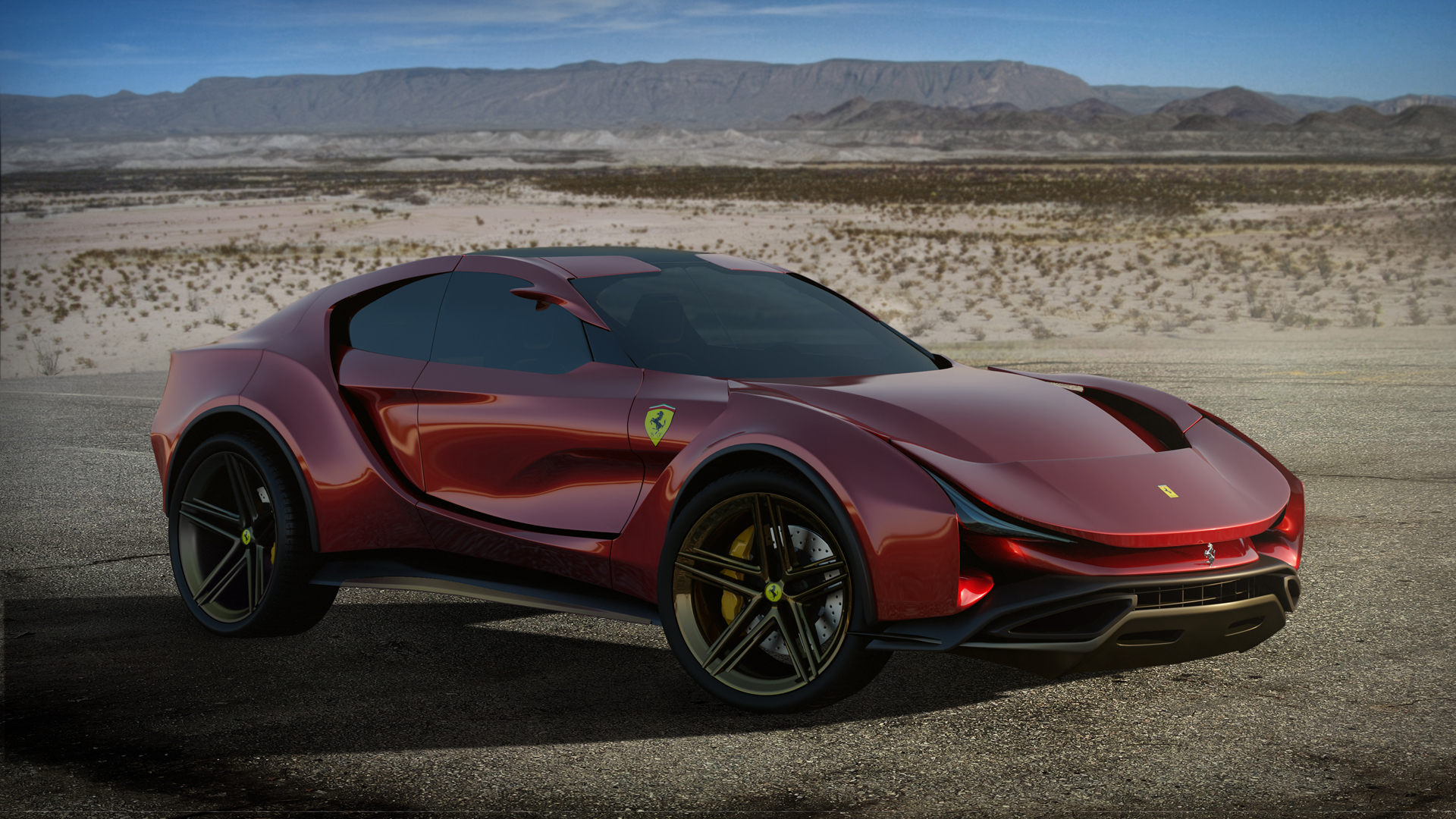 Ferrari кроссовер 2021