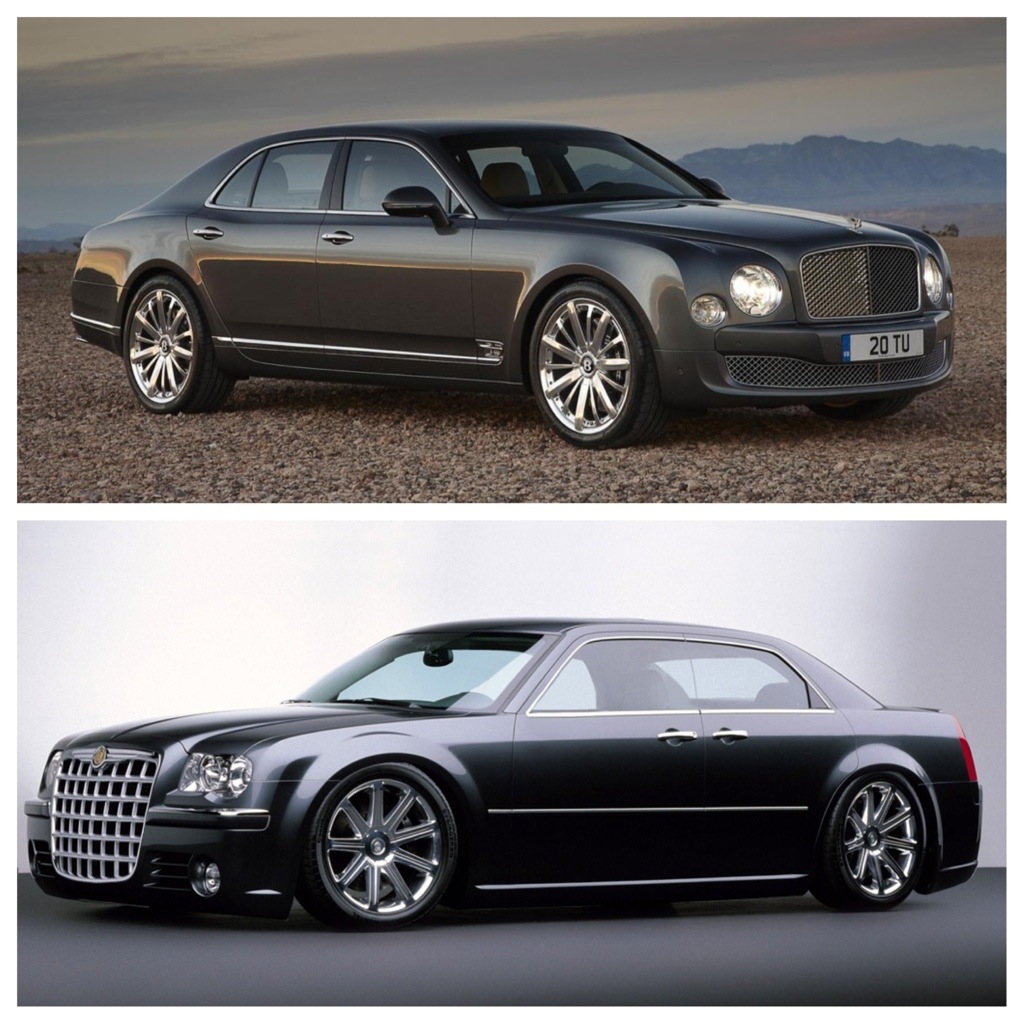 Машина похожая на бентли. Бентли Континенталь 300. Крайслер 300с Бентли. Bentley vs Chrysler 300c. Chrysler 300 Bentley.