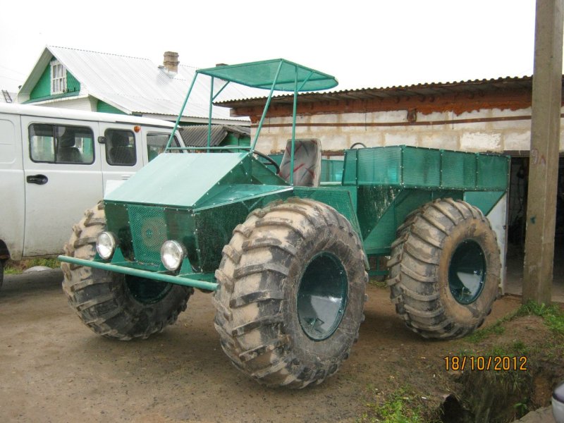 Караката на колесах т150