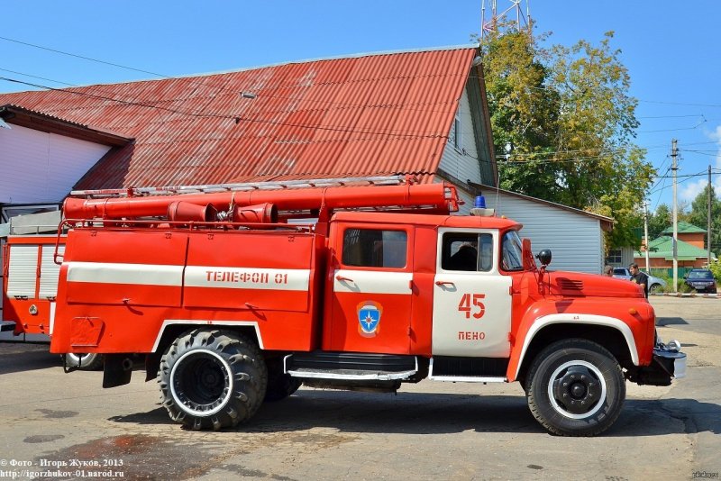 АЦ ЗИЛ 130 пожарные
