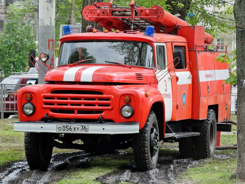 Пожарный ЗИЛ Кемеровская