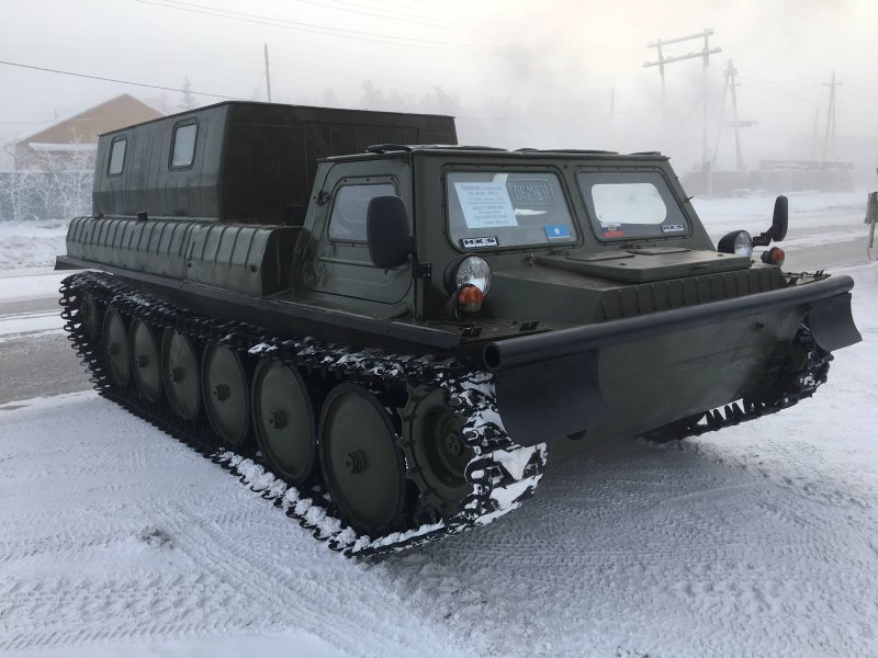 Гусеничный снегоболотоход ГАЗ 34039
