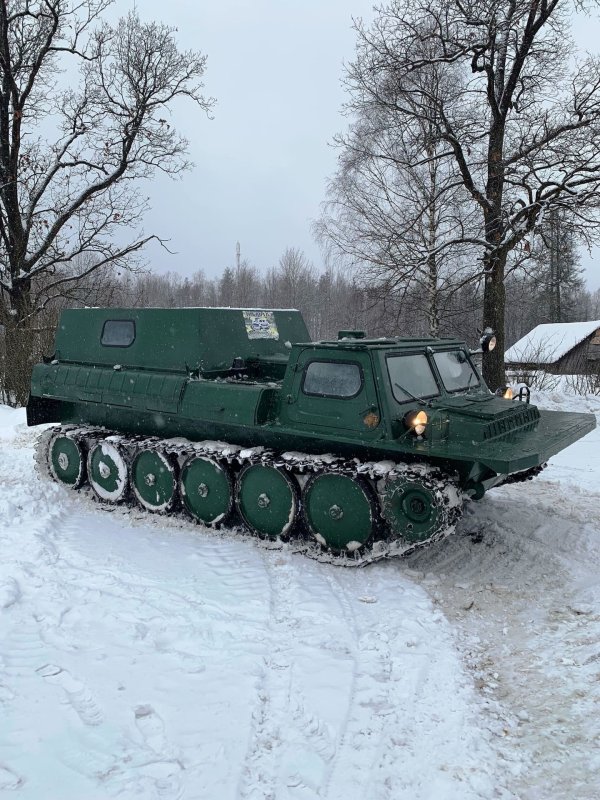 Гусеничный вездеход ГТСМ ГАЗ-71