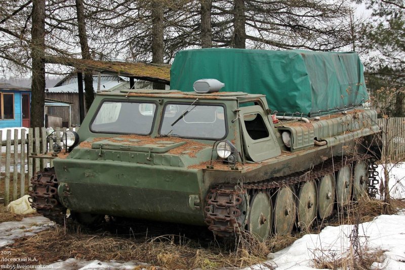 Снегоболотоход ГТСМ ГАЗ-71