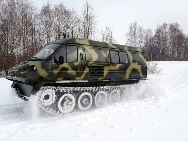 Снегоболотоход ГАЗ-34039 "Ирбис"