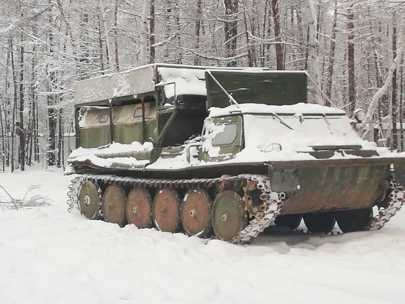 Снегоболотоход ГАЗ 71