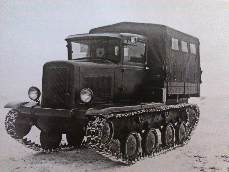 Артиллерийский тягач ГАЗ-22