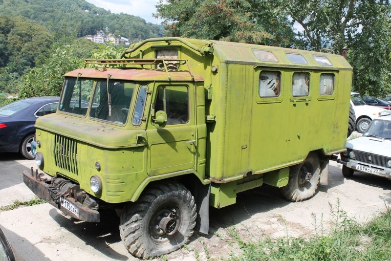 ГАЗ-66 С кузовом-фургоном к-66н