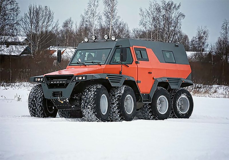 Вездеход 8x8 шаман