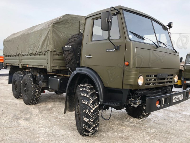 КАМАЗ 4310 бортовой военный
